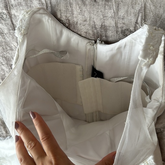 Embroidered Wedding Gown - Picture 15 of 17